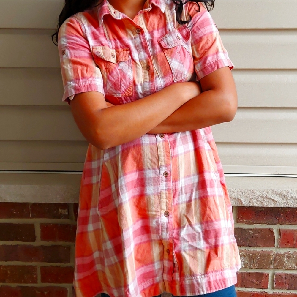 Plaid Flannel Dress